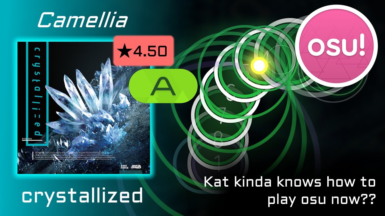 [osu!] Camellia - crystallized (★4.50 / A / 92.80%)