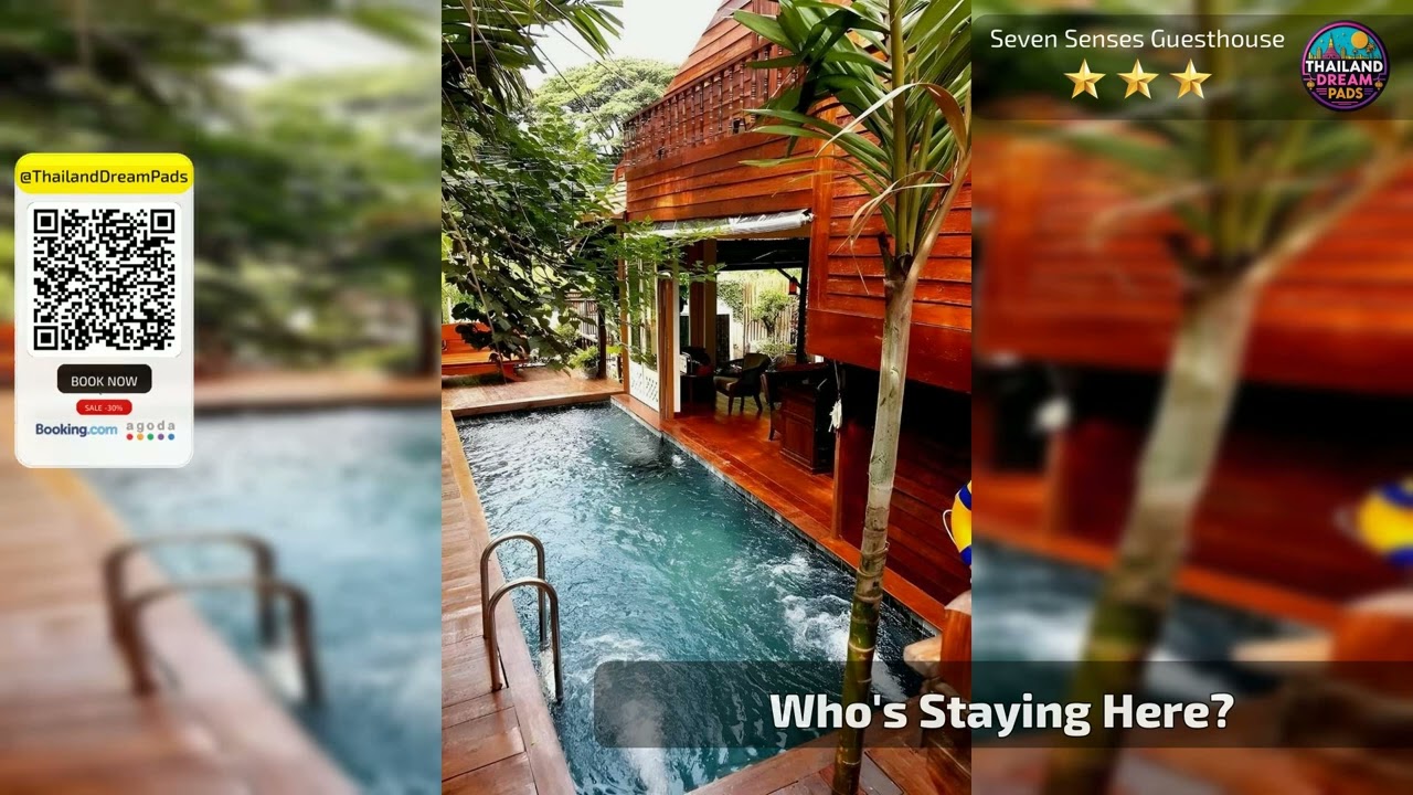 Seven Senses Guesthouse - This Hotel Feels Luxury | Chiang Mai, Thailand🌟