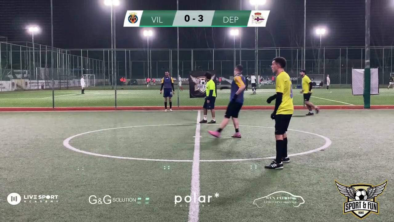 🏆Roma Sport & Fun | C5 | Villareal - Deportivo La Coruna