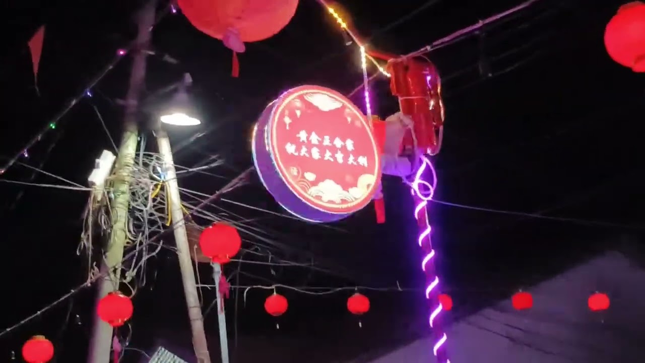 Lampu hias lampion Di SKM