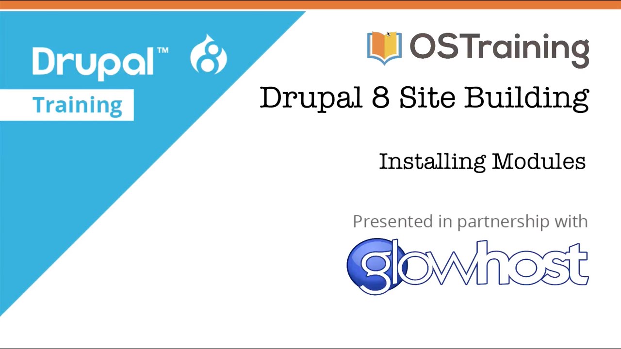 Drupal 8 Site Building, Lesson 5: Installing Modules and Using Drush