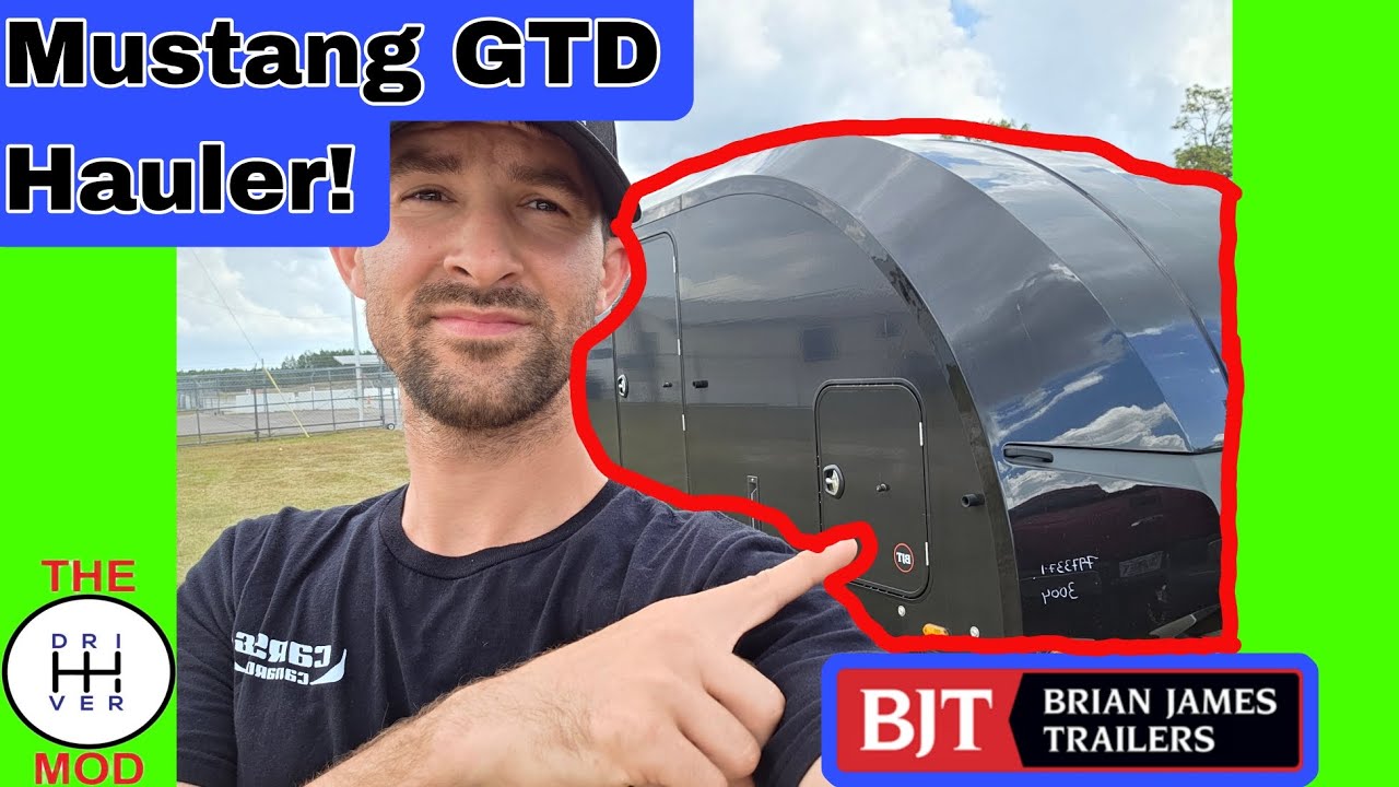 NEW MUSTANG GTD TOY HAULER / Brian James Trailer Intro