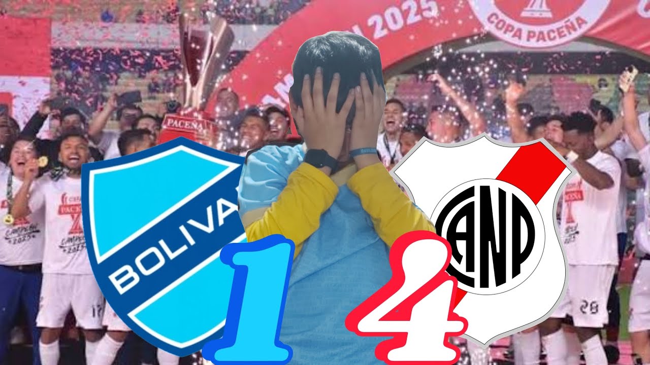 UN PAPELÓN HISTORICO Y NACIONAL DA UNA CLASE DE HUMILDAD/Bolívar 1-4 Nacional Potosi/FinalCopaPaceña