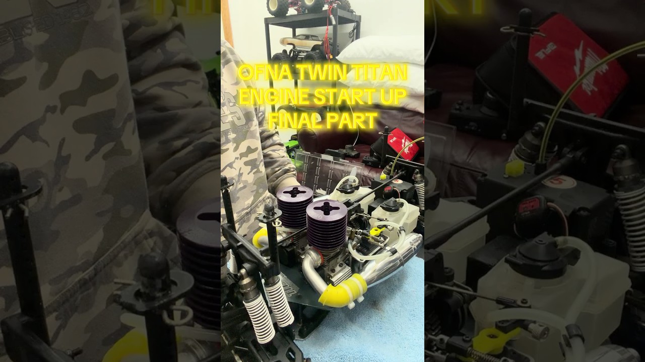OFNA TWIN TITAN ENGINE START UP FINAL PART 