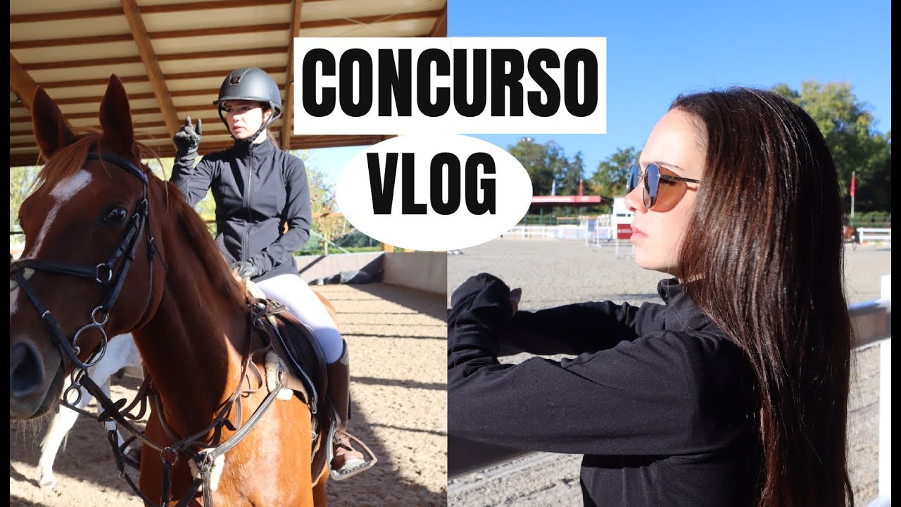 mi PRIMER CONCURSO con mi CABALLO | VLOG