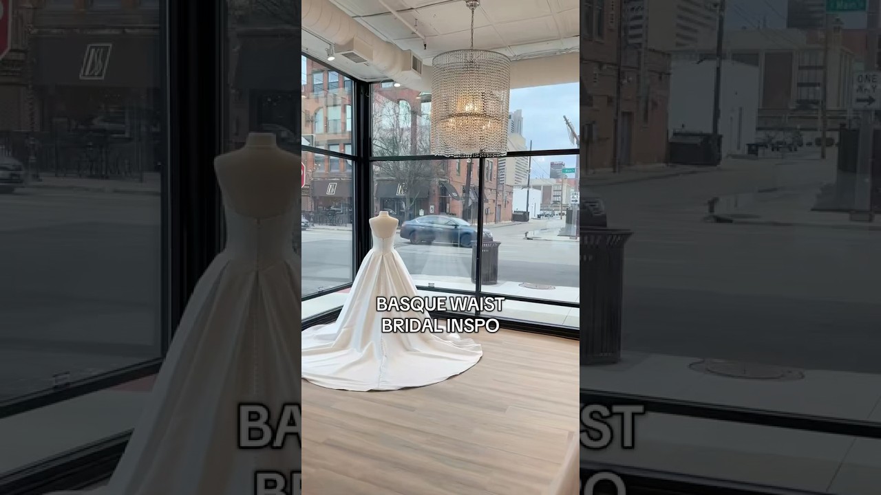 Basque waist #bridal inspo 🤩 #weddingdress #weddingdresses #bride #bridetobe #engaged #wedding