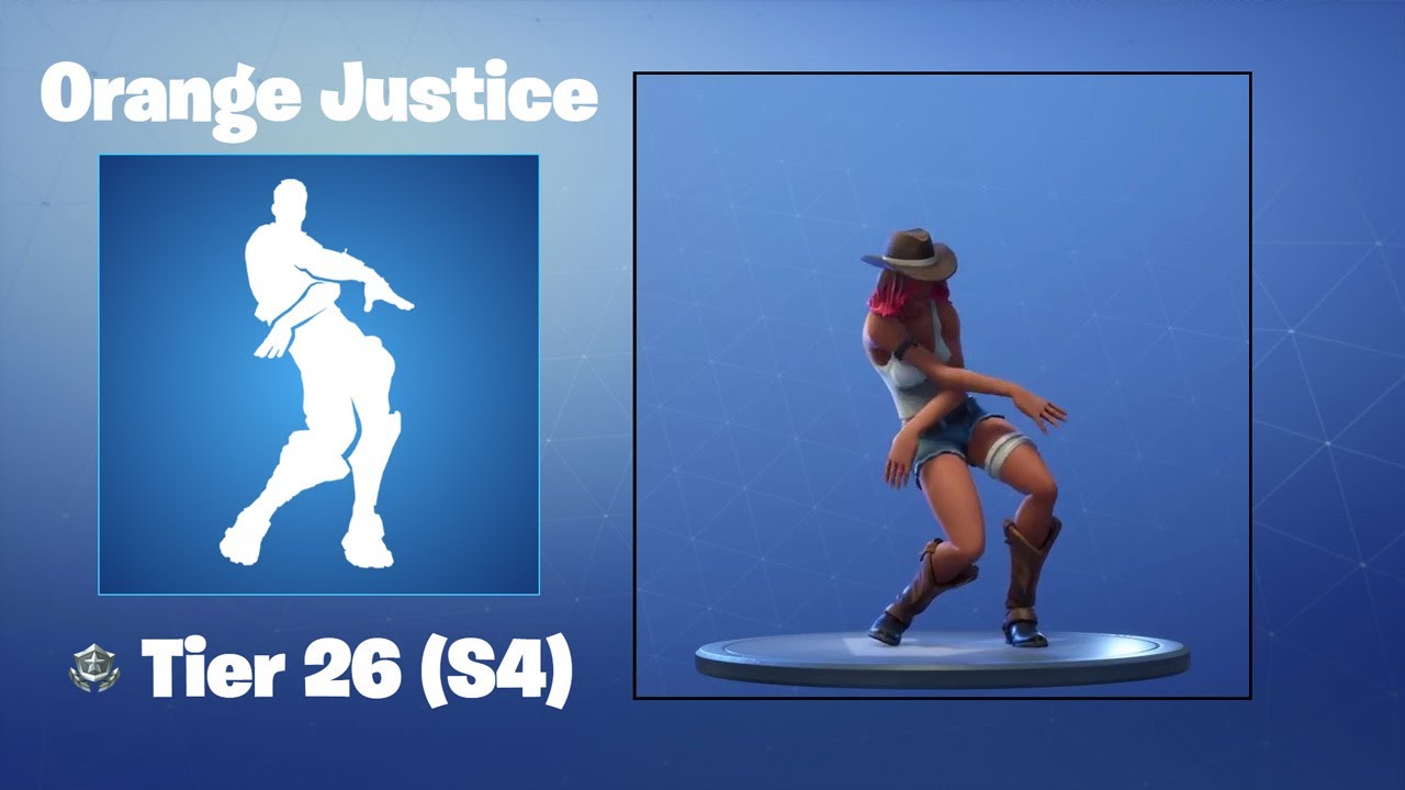 Orange Justice | Fortnite Emote