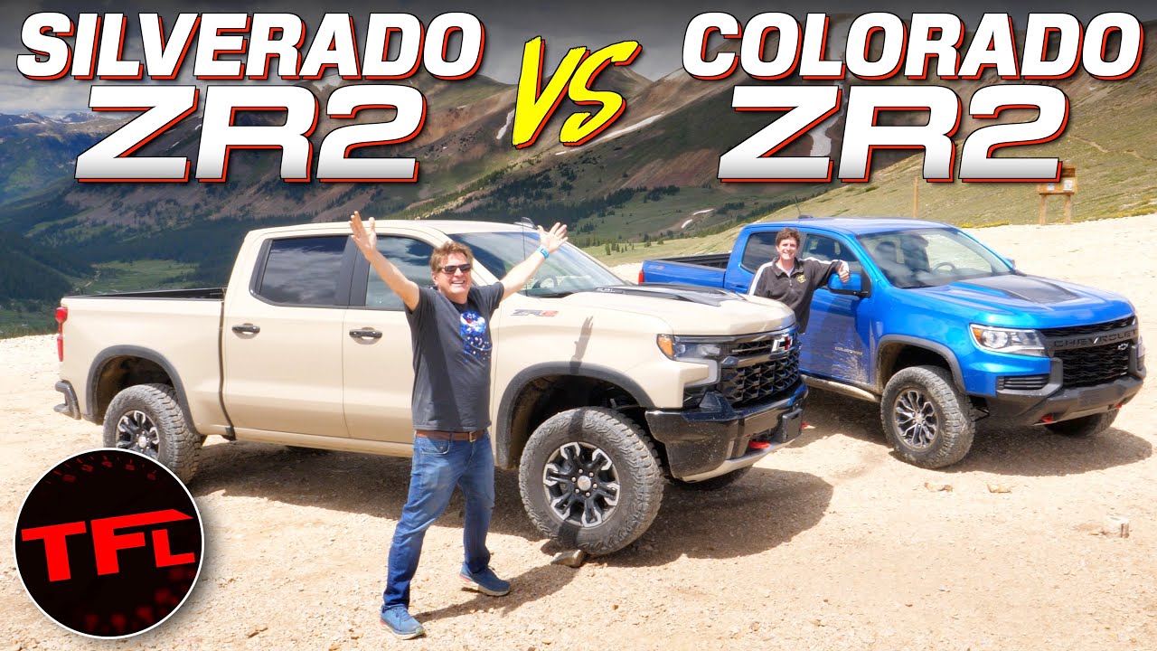Жесткая драка GM: Colorado ZR2 был бесспорным королем внедорожников Chevrolet, НО не больше!