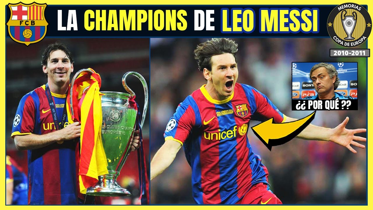 FC BARCELONA Campeón CHAMPIONS LEAGUE 2011 🏆⚽ El Climax del Tiki Taka