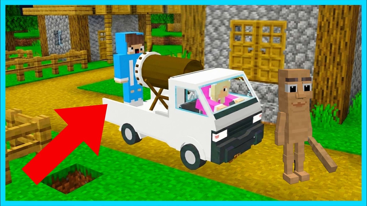 MIPAN & ZUZUZU BANGUNKAN ORANG ORANG SAHUR BARENG TUNG TUNG TUNG DI MINRCRAFT! TUNG TUNG KEMBALI!