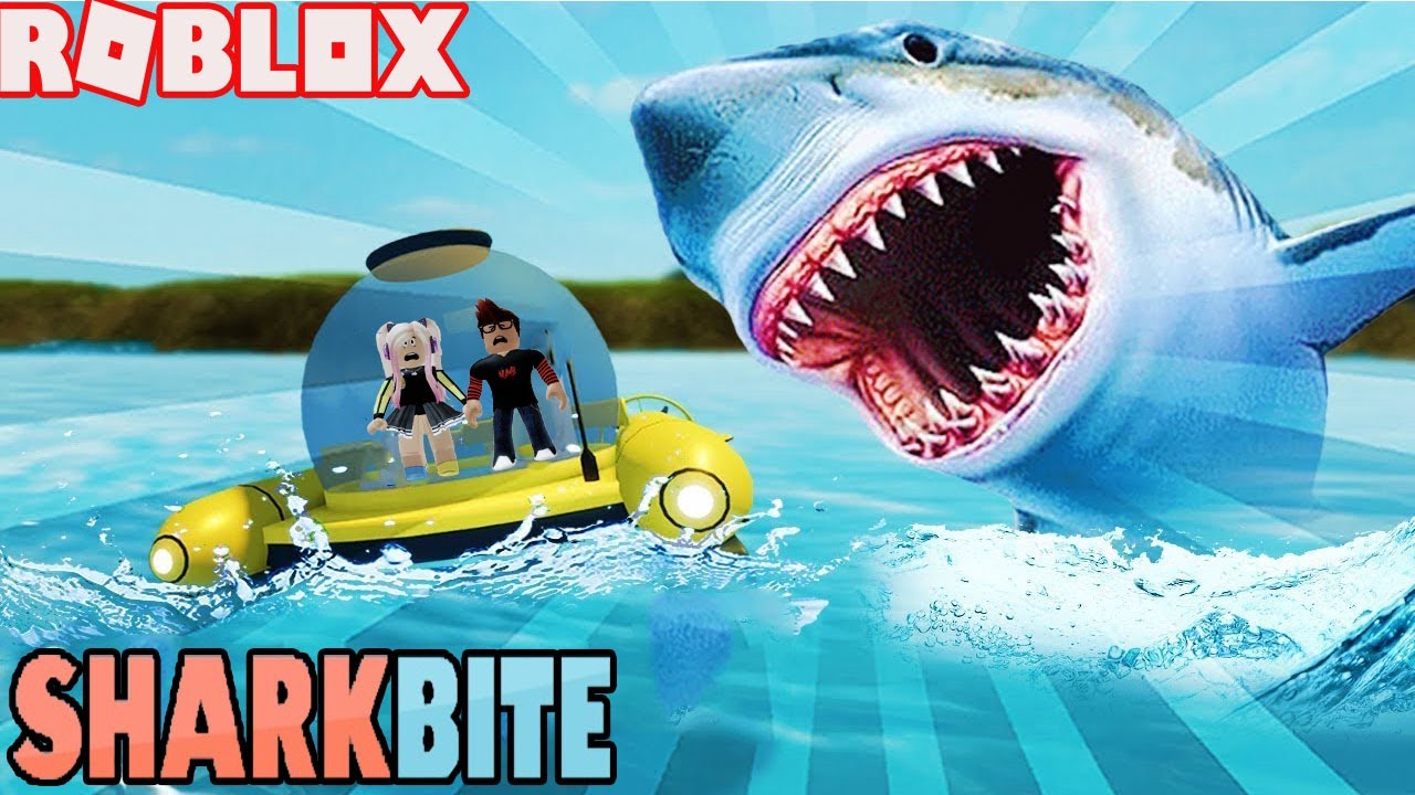 Primera Vez Jugando SharkBite! Podremos Contra El Tiburón?!🤔😮😄