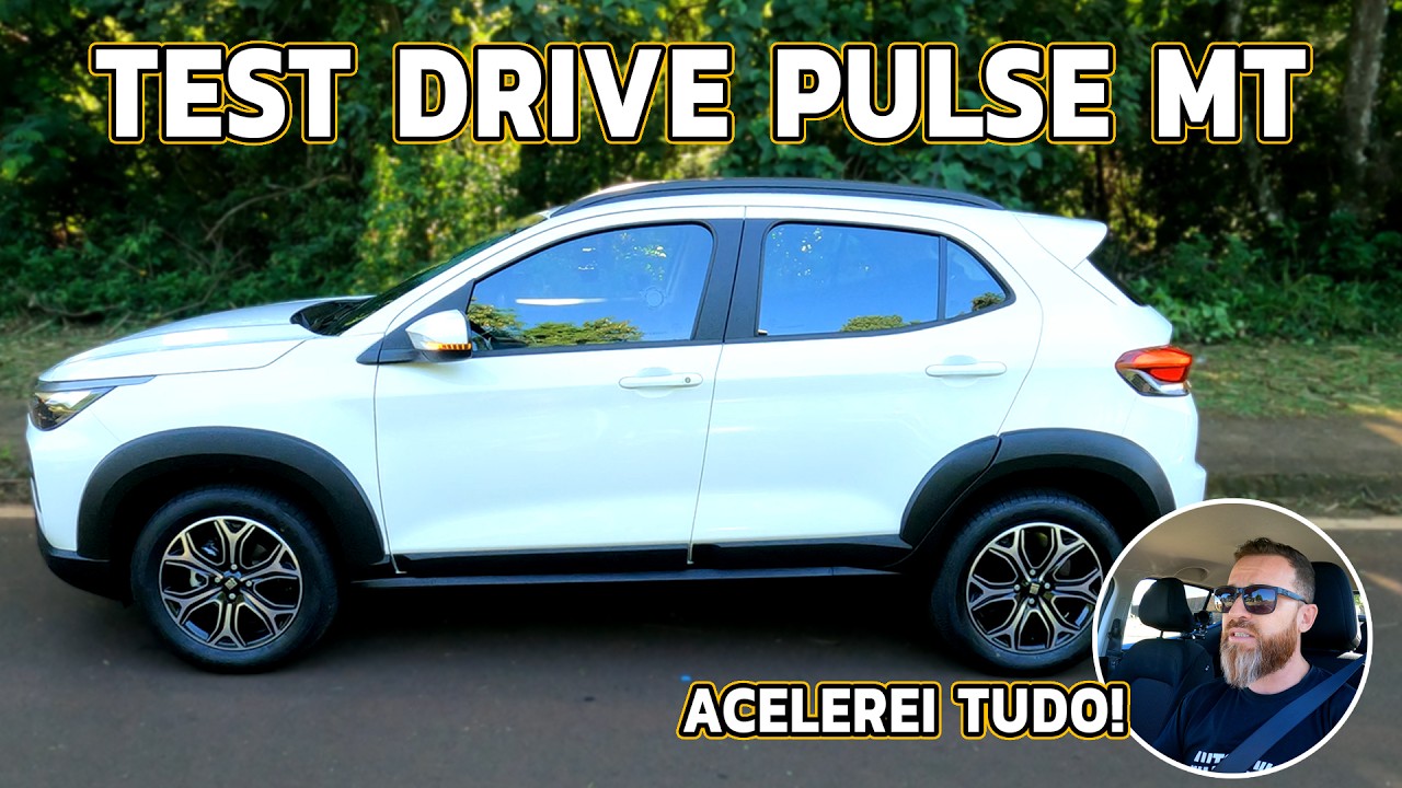 FIAT PULSE 1.3 MT - Test Drive Completo Que Surpreendeu!