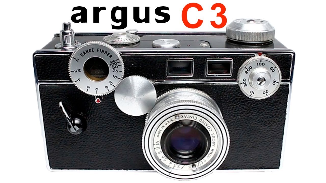 How to use Argus C3 Rangefinder Film Camera
