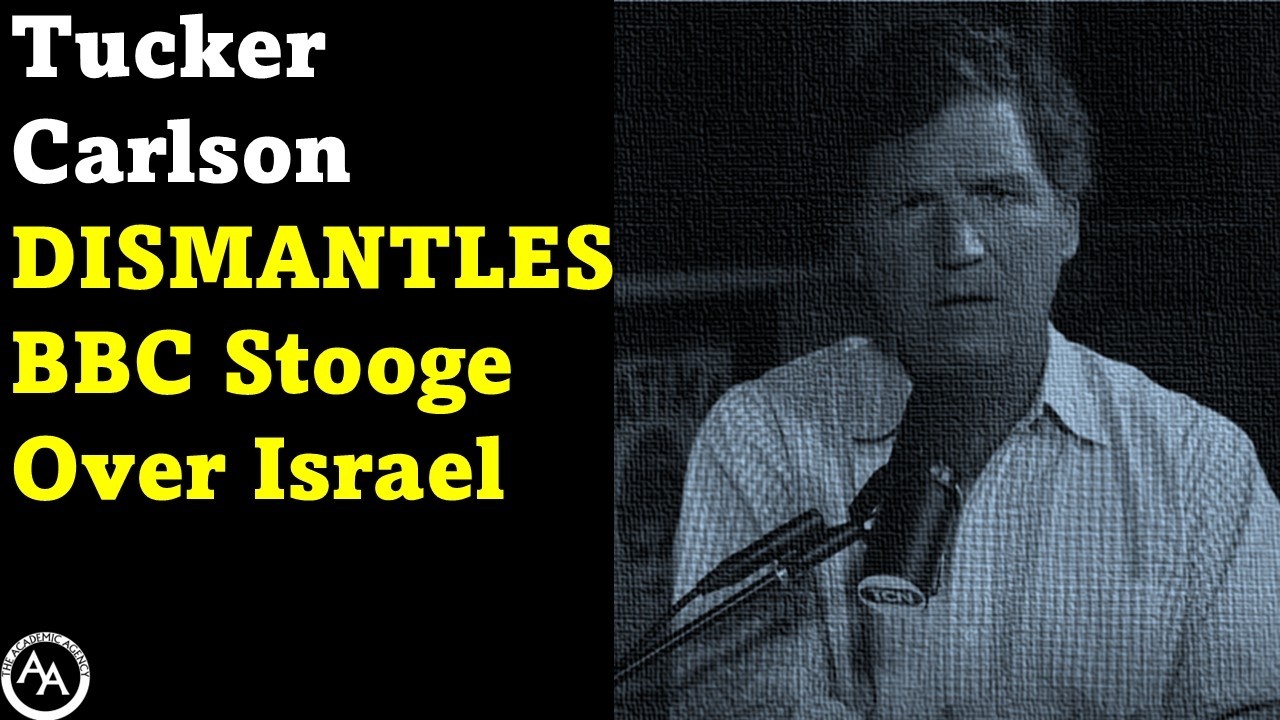 Такер Карлсон РАЗОБЛАЧАЕТ марионетку из BBC по поводу Израиля