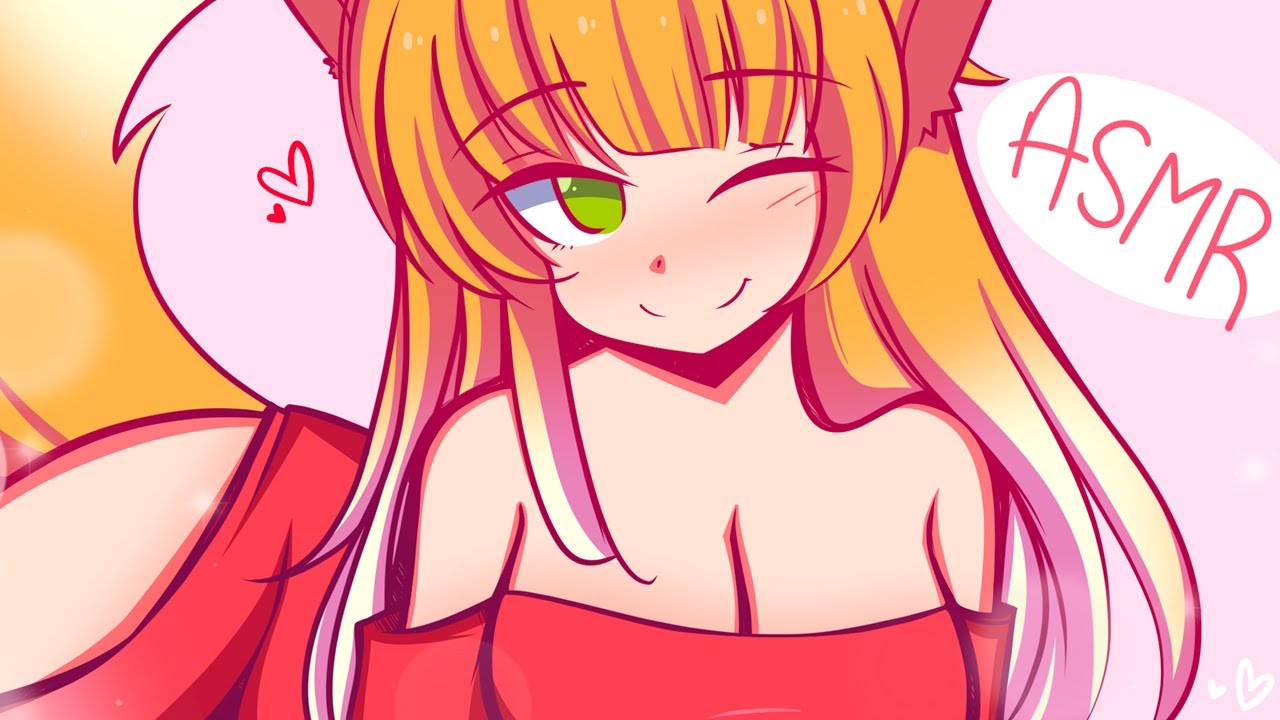 Sweet Kitsune Girl Cleans Your Ears With ASMR ♥