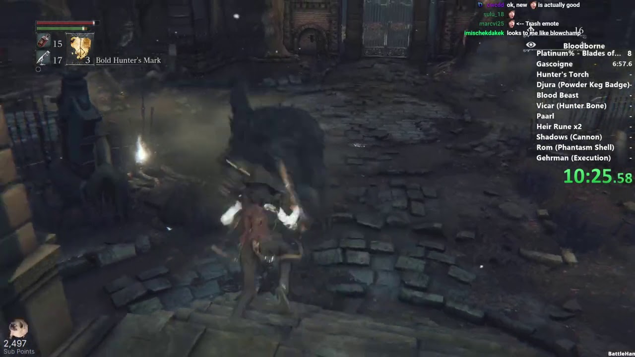 Bloodborne All Achievements Run (Blades of Mercy)