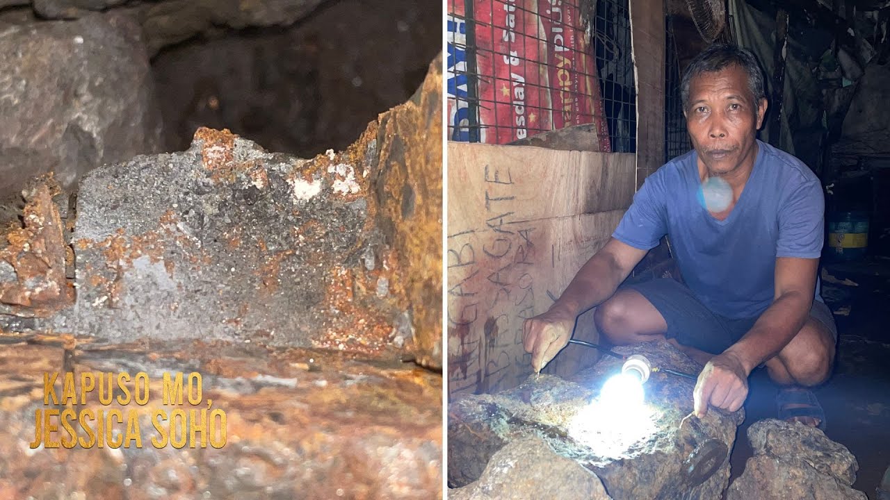 Dating construction worker, may napulot na higanteng bato na may kuryente! | Kapuso Mo, Jessica Soho