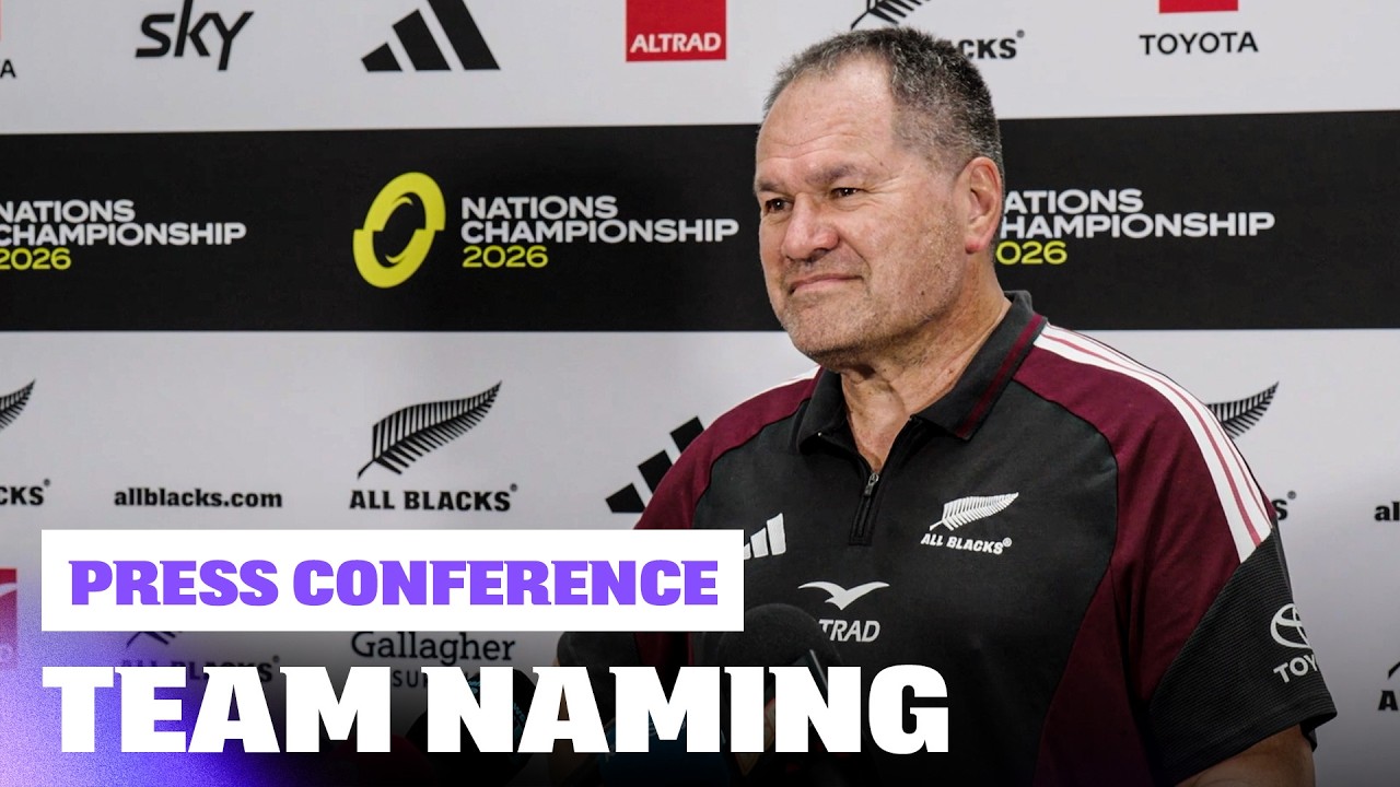 All Blacks Make Four Changes for Ireland Clash | Press Conference