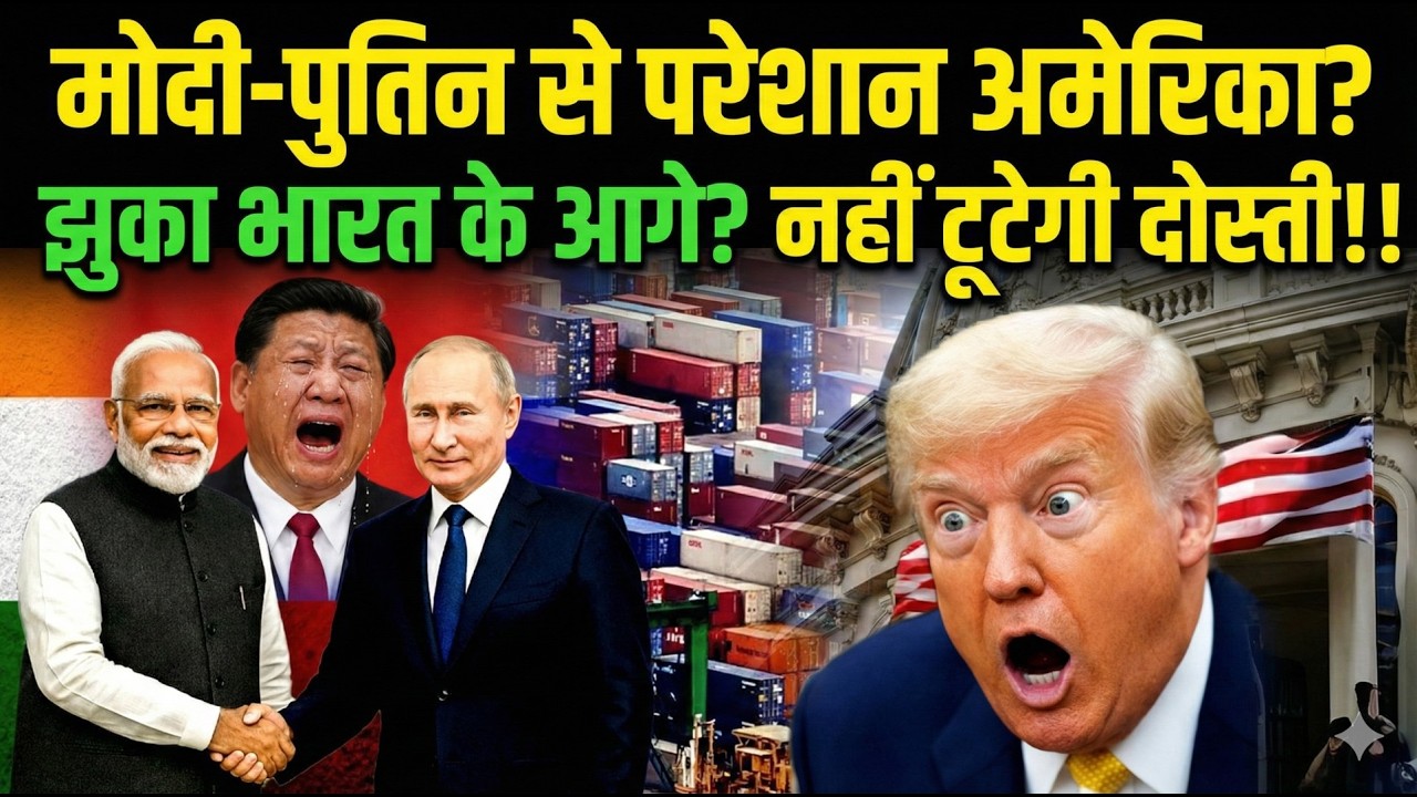 India–Russia–America Power Shift 🌍 | Badalta Global Balance Explained#IndiaRussia #IndiaUS