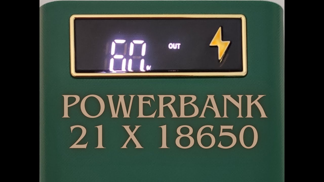 Огромный корпус для Powerbank 21X18650