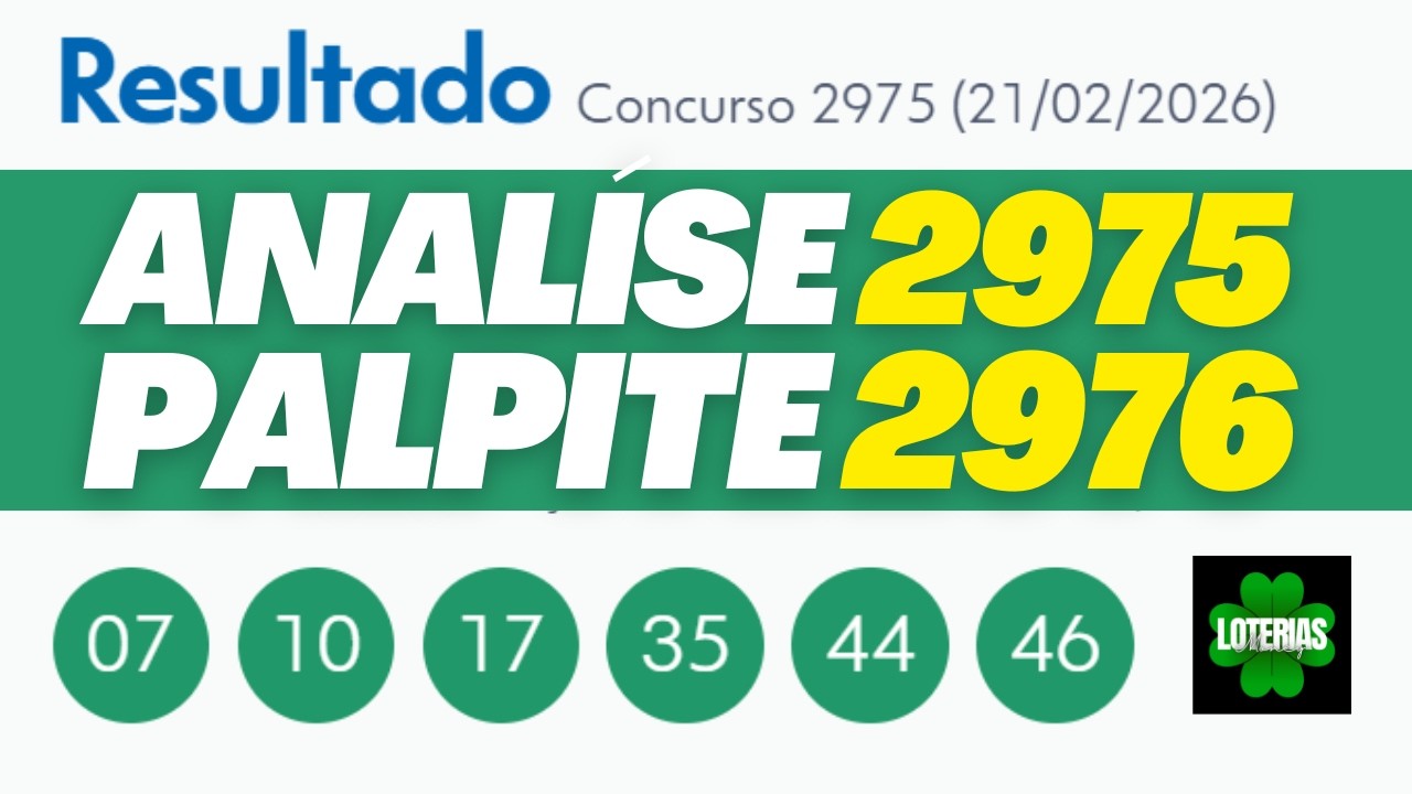 🧠 TOP 5 ESTRAT&Eacute;GIAS COM MATRIZ PARA A MEGA-SENA 2976