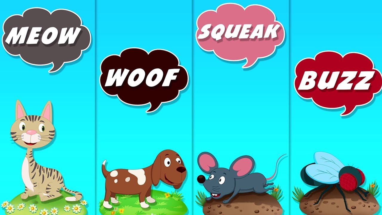 animal sonido canción | para niños | Animal Sound Song | Kids Channel Español | Canciones Infantiles