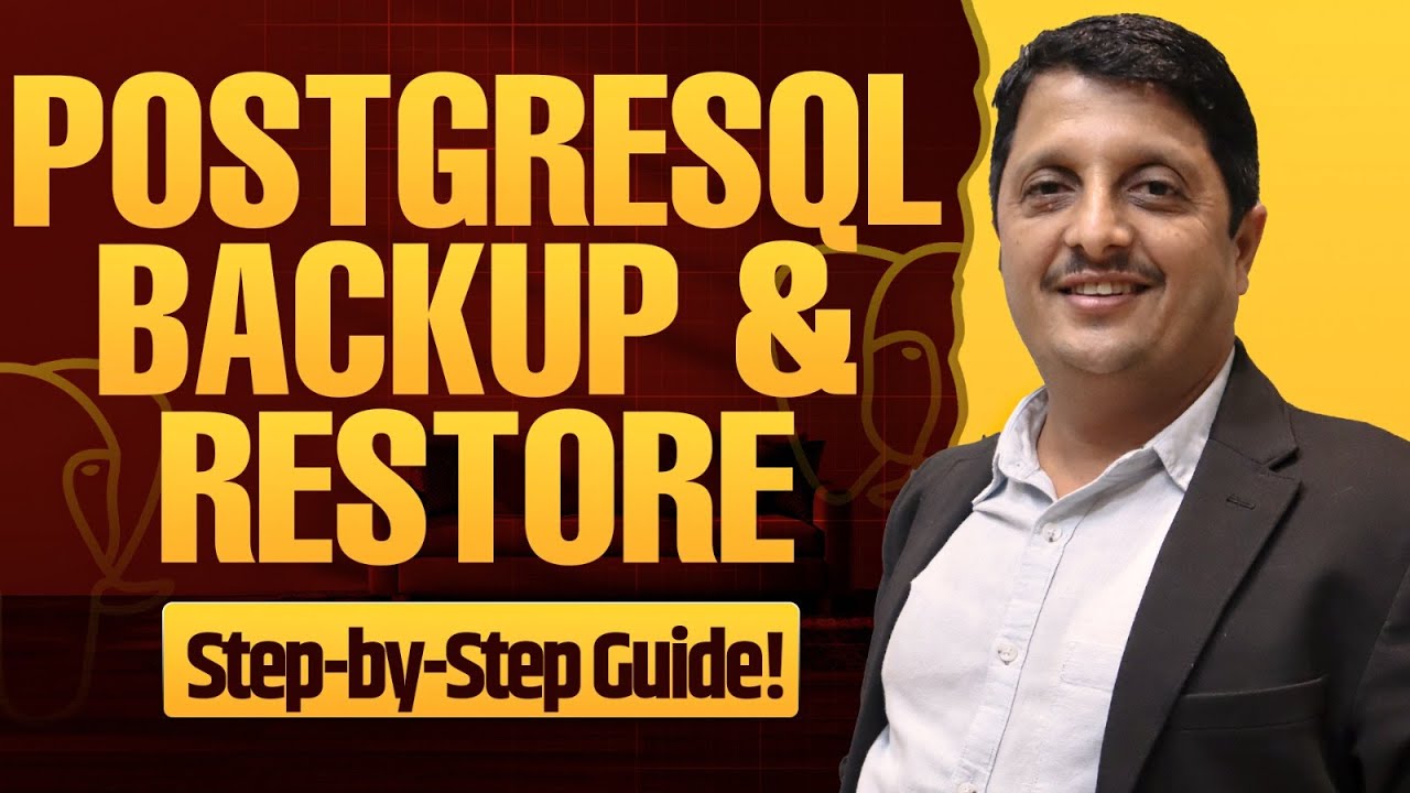 PostgreSQL Logical Backup & Restore Complete Tutorial  |  @aalokinstitute ​