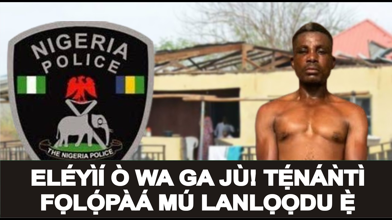 ṢE KI I ṢE PE LAMLỌODU UII KỌJA AAYE ARA Ẹ, TẸNANTI E MA TI FỌLỌPAA MU UN O