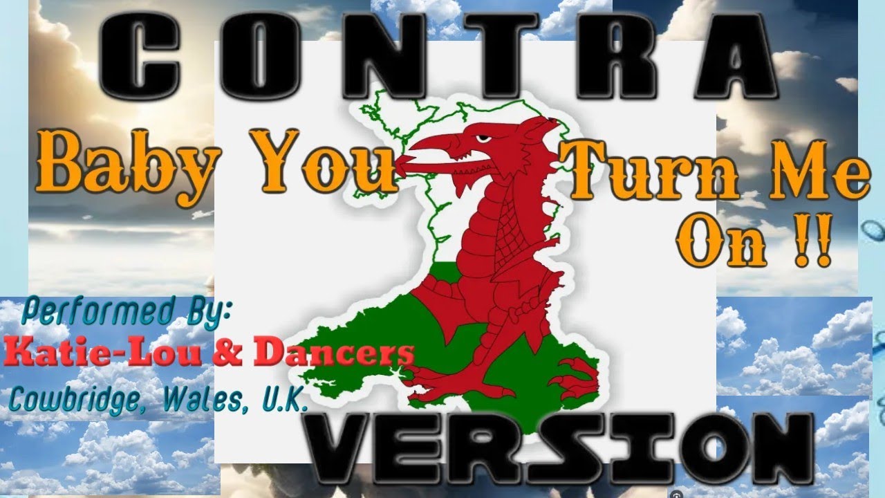 Baby You Turn Me On line dance in contra formation