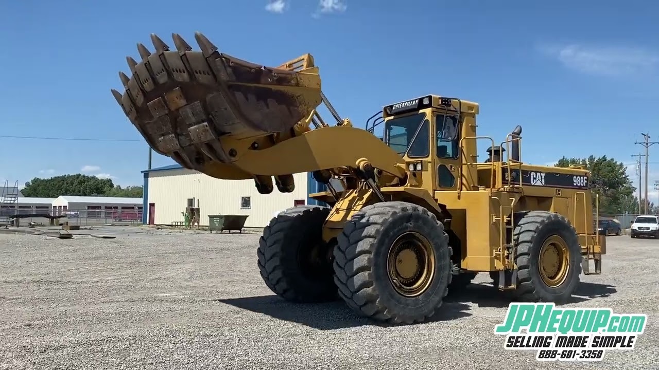 #7527 BP  1997 Cat 988F Motor Grader