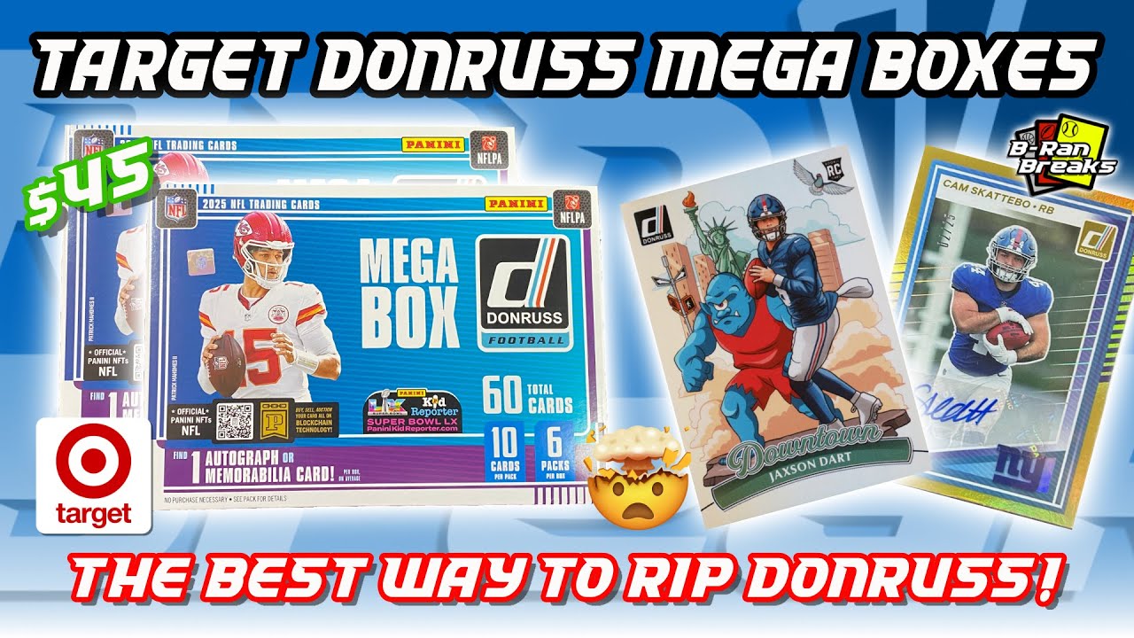 МЕГА-КОРОБКИ DONRUSS В TARGET! 🚨 ЕЩЕ ОДИН ЦЕНТР ГОРОДА? Лучший способ получить доступ к футбольны...