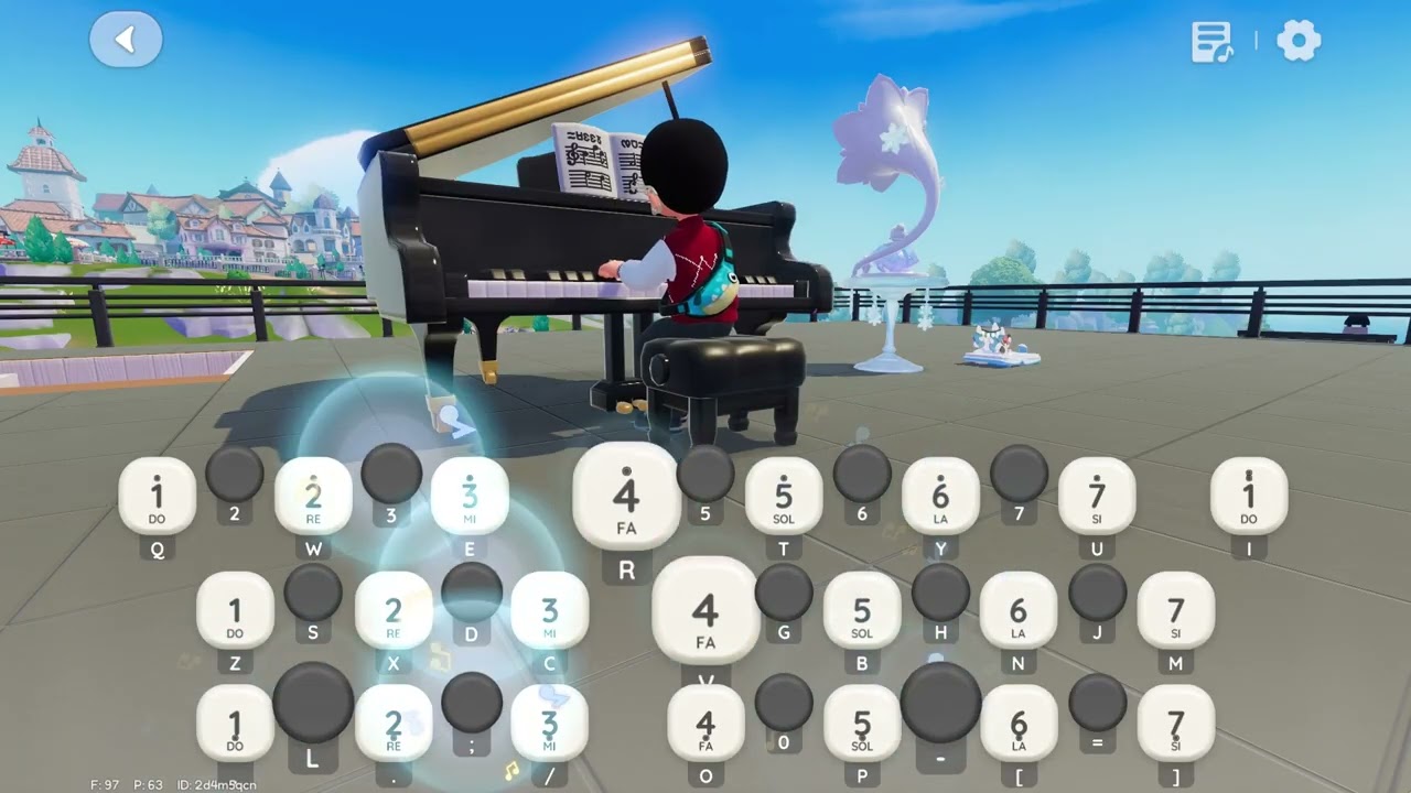Insect Of Love - Hanatan | Heartopia Piano Macro