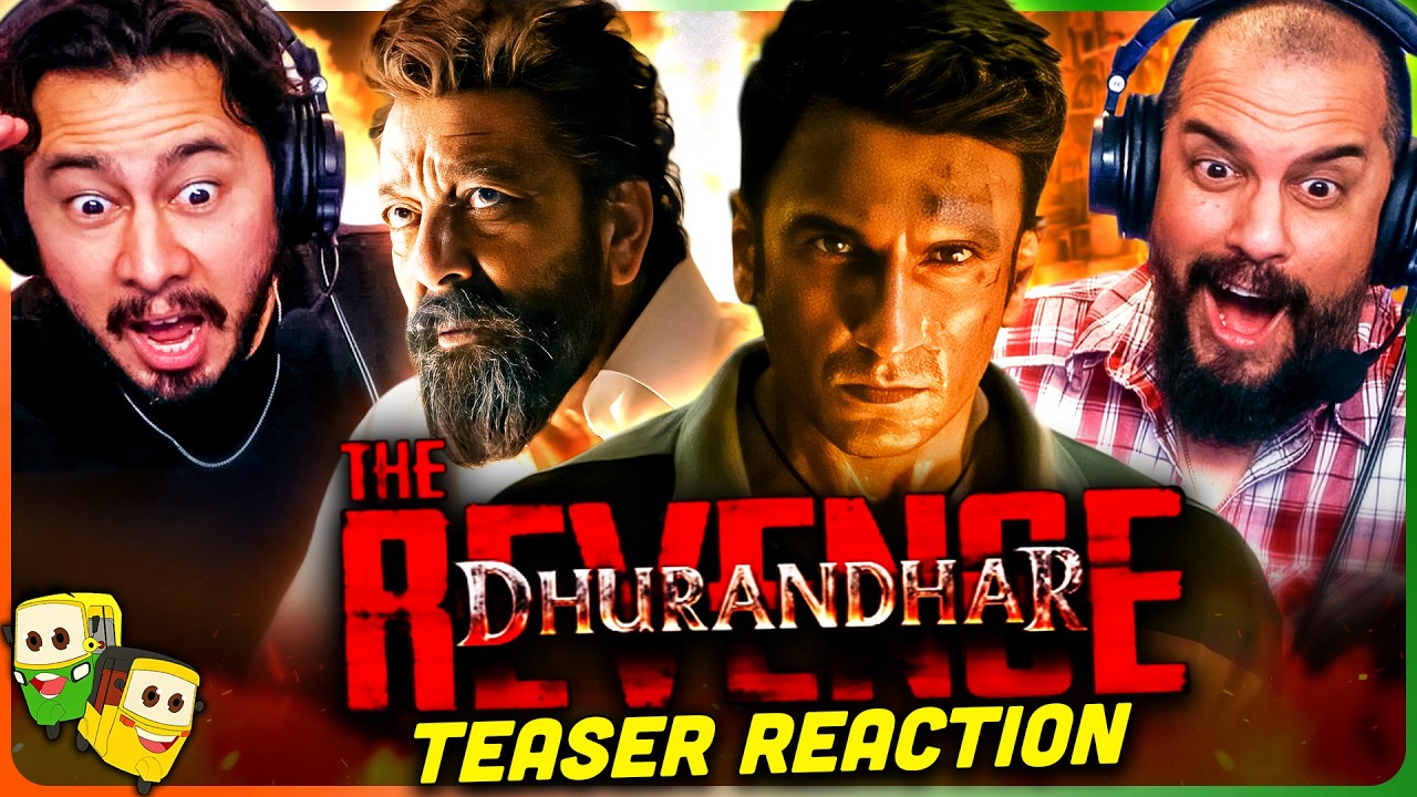 DHURANDHAR: THE REVENGE Teaser Reaction! | Ranveer Singh | Sanjay Dutt | Sara Arjun | R. Madhavan