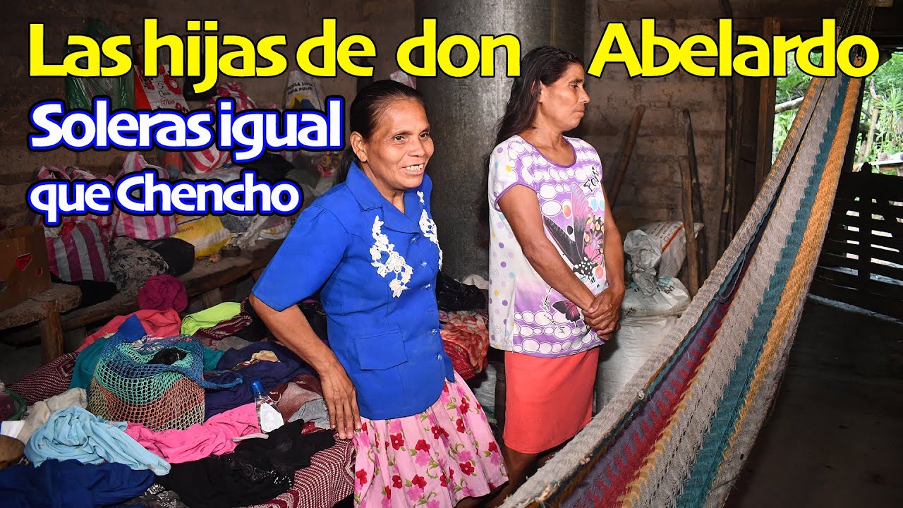 Les presento las hijas de don Abelardo, están solteras igual que Chencho – Ediciones Mendoza