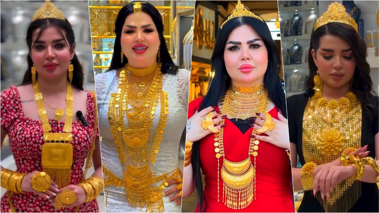 ذهب خليجي اسطووورة2026💥ولا فى الاحلام فخامة الذهب الخليجى فااخر عيار21🔥تميزى باجمل#قلادات#غوايش#اطقم