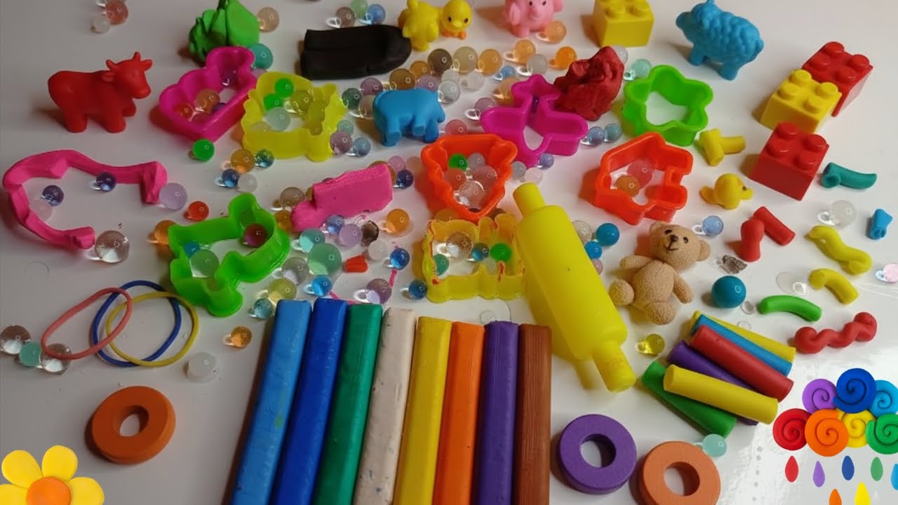 Clay Craft Cute Star & Teddy Bear | DIY Art for Kids | Clay Video | DIY Clay | Kids Video 