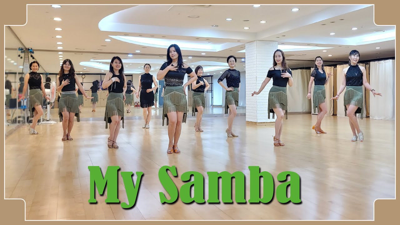 MY SAMBA - INTERMEDIATE LINEDANCE (Aprillia Munarwati & Happy Dancing Club)
