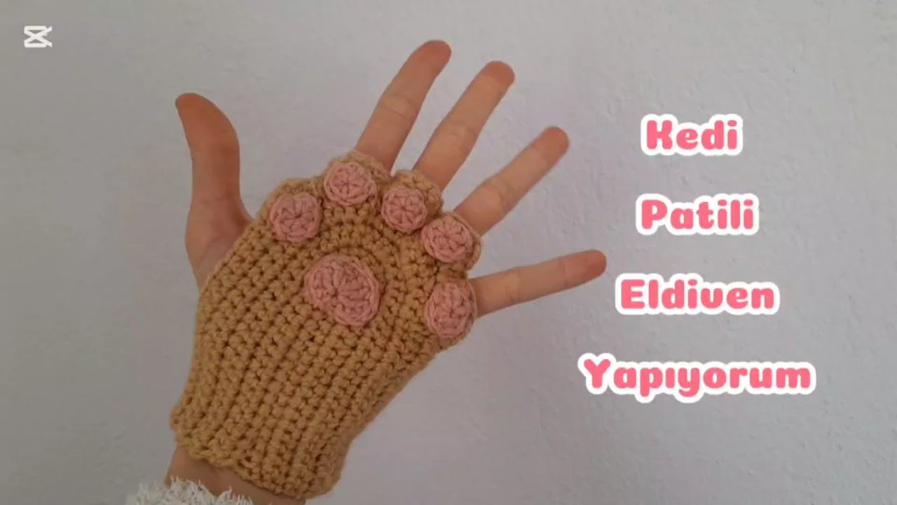 Kolay Kedi Patili Eldiven Yapımı