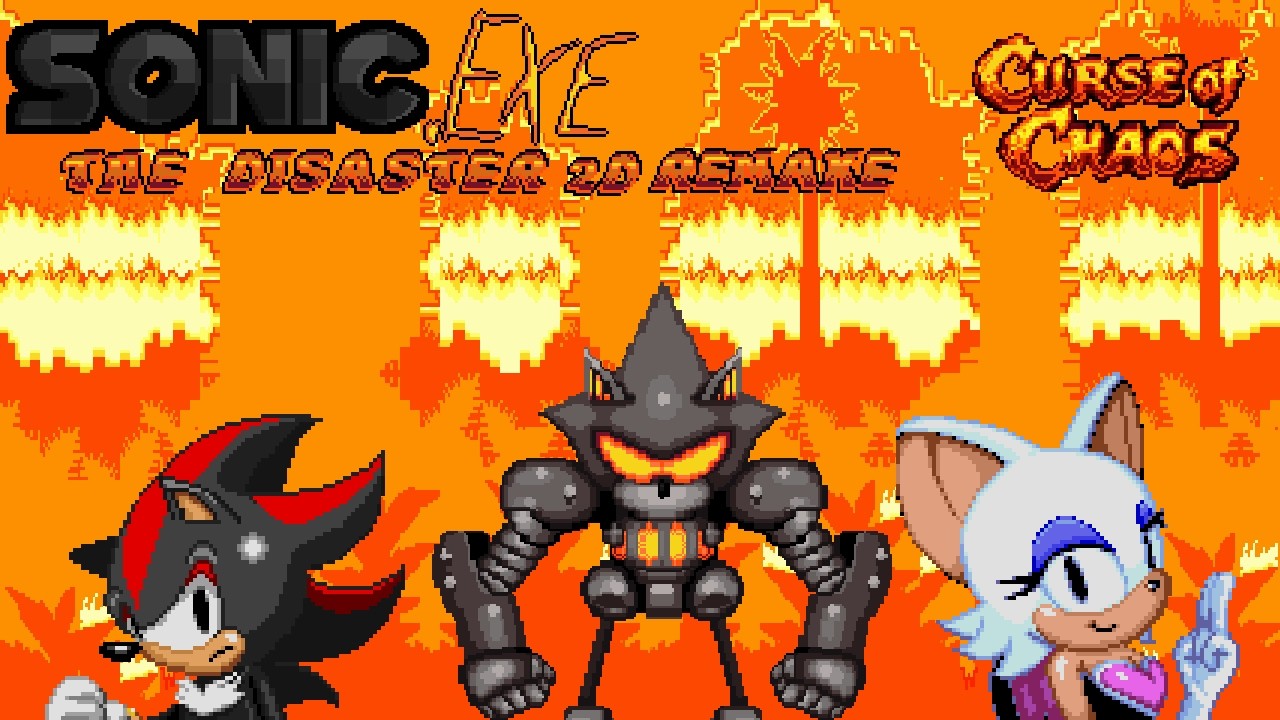 Sonic.exe the disaster 2D remake Curse Of Chaos gameplay.