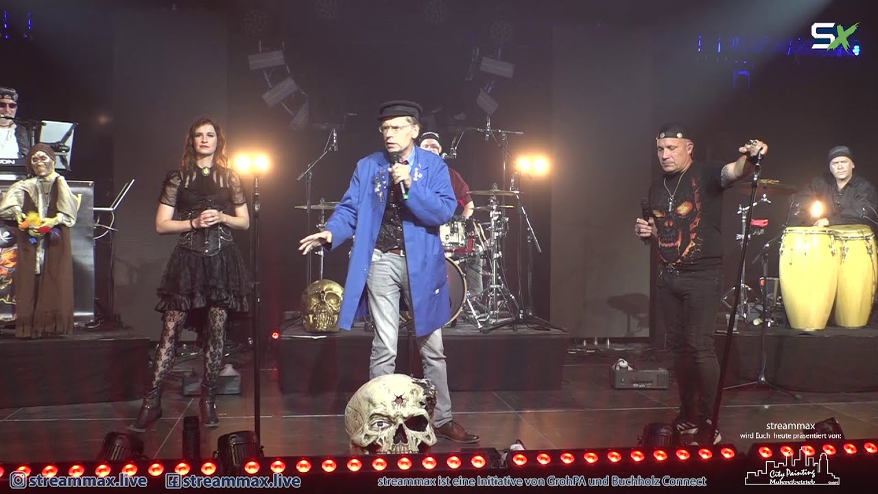 Livestream-Ausschnitte vom Konzert der CoverPiraten – announced by Hausmeister Rudi