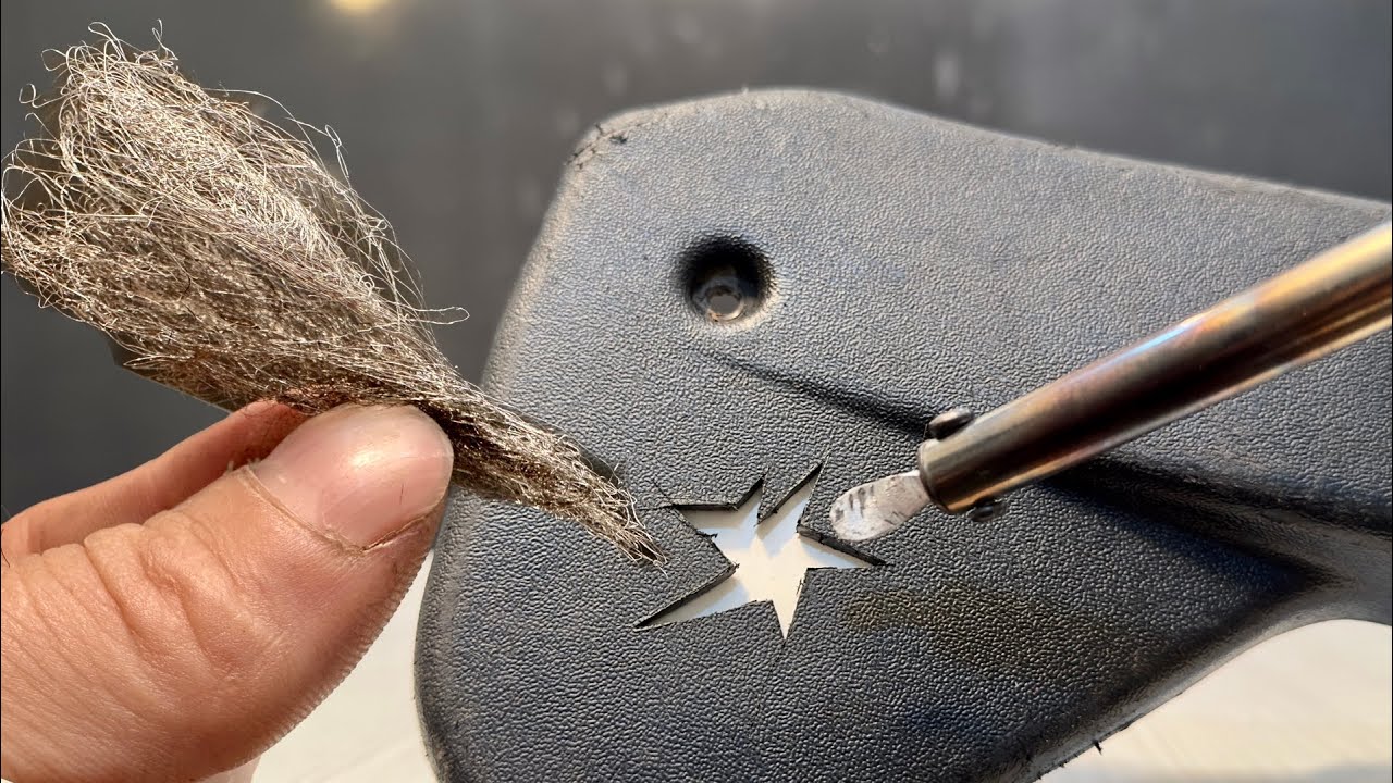 Plastic Welding Method with steel wool. Easy way to repair broken plastics!