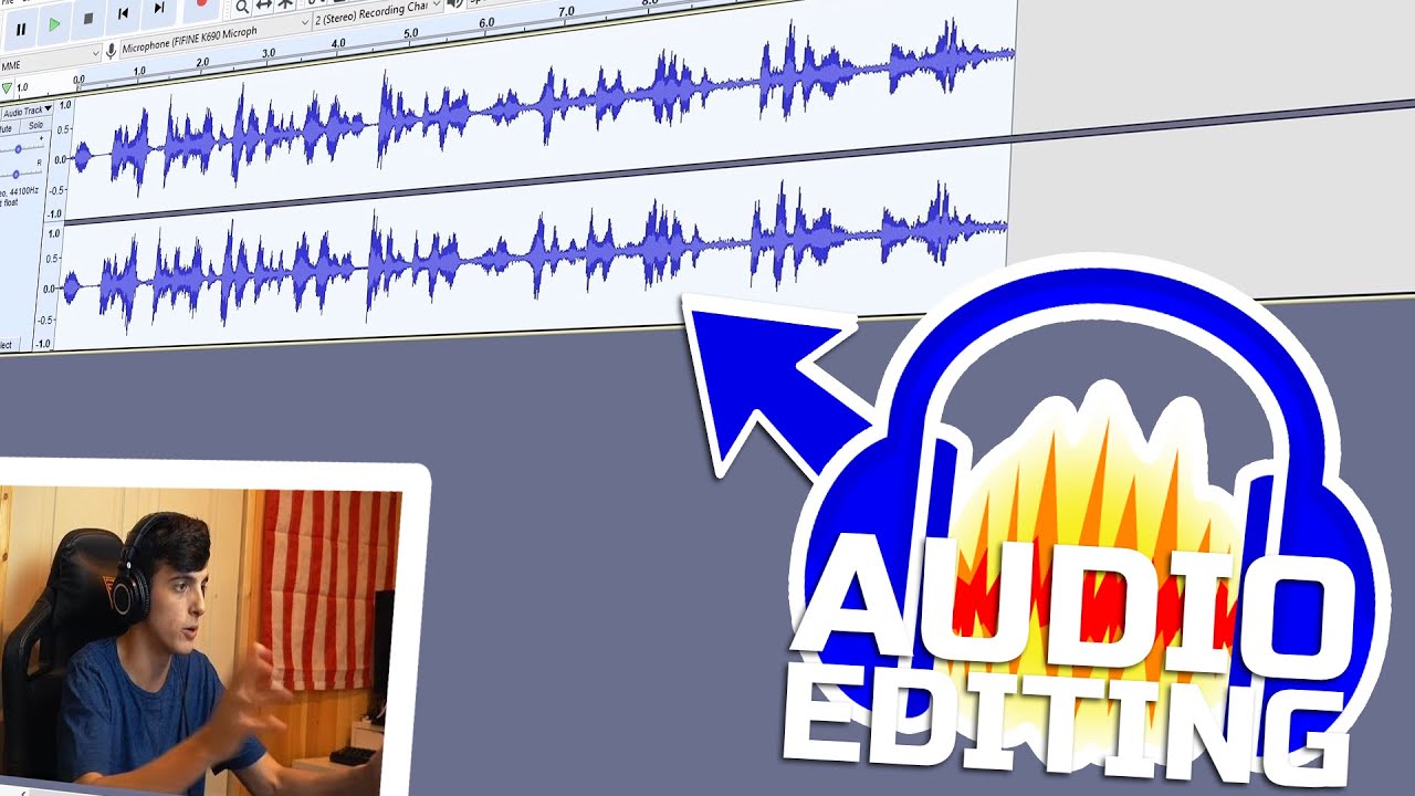 Free Simple Way to Make Your Speech Sound Better! | Audacity Audio Editing [2021]
