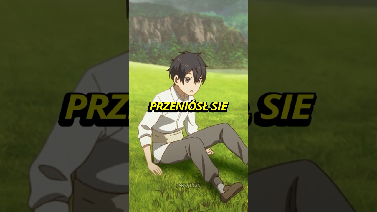 MIAŁ PRZEJŚĆ GRE a SKOŃCZYŁ W INNYM ŚWIECIE! #anime #polska #animepolska #animeshorts #wojtkun