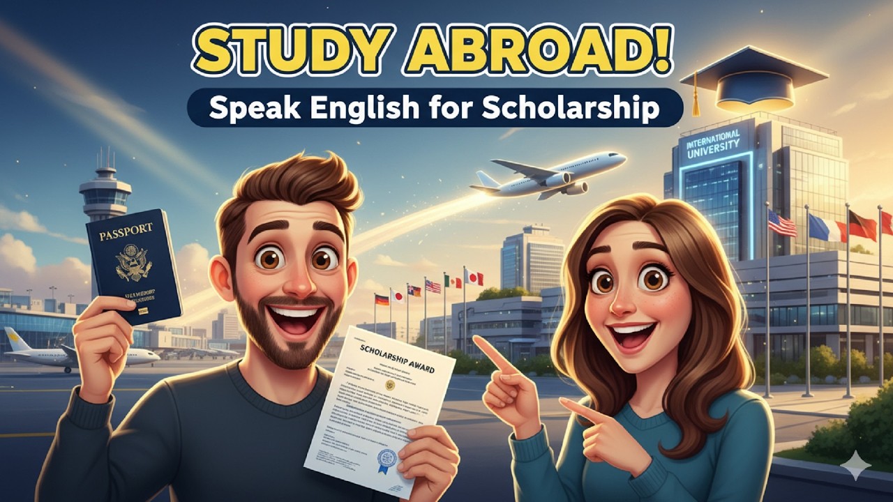 Учеба за границей — это не то, что вы думаете | Разговорный английский для начинающих