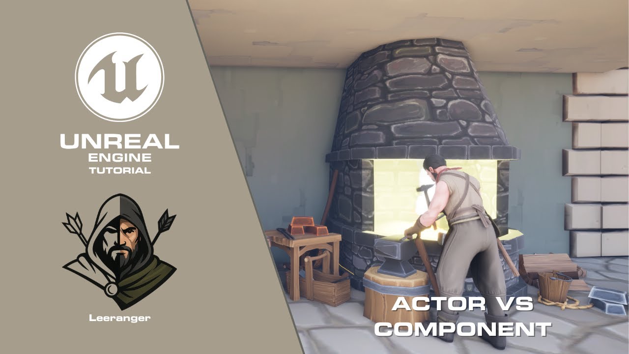 UE5 – Actor vs Actor Component : comprendre l’architecture Unreal (Blueprint)