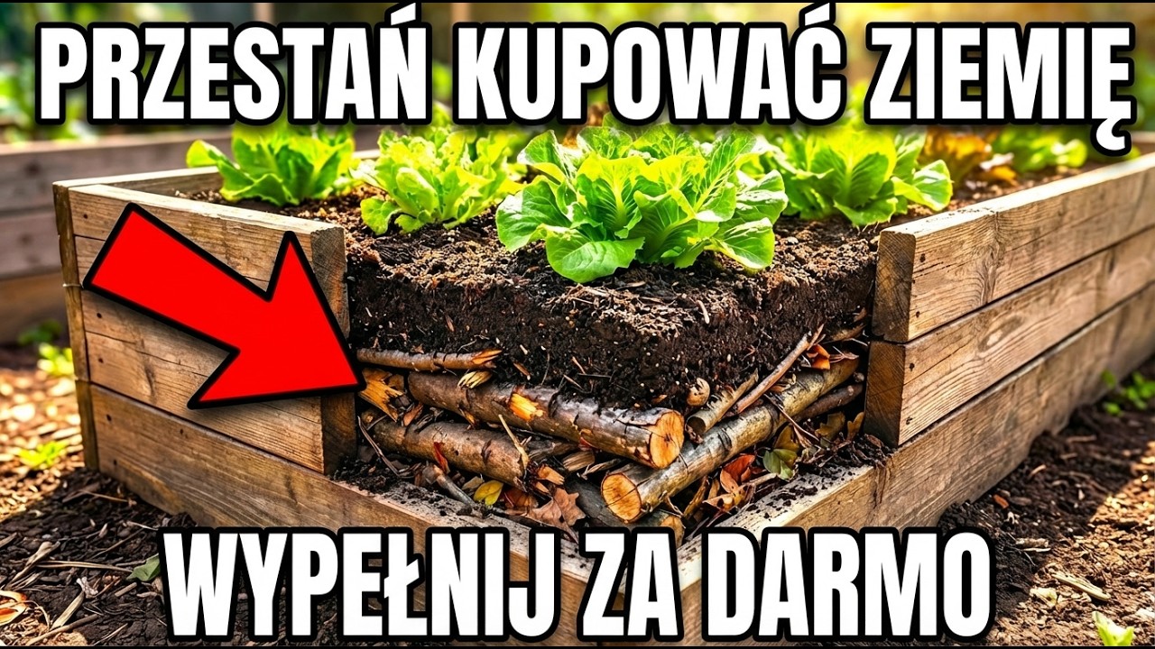 Jedna Warstwa „Odpadów” W Podwyższonych Grządkach Tworzy Nieskończoną Glebę — Po Co Kupować Worki?