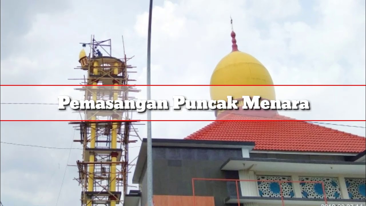 Pembangunan Menara Masjid Al Mataab Part 1