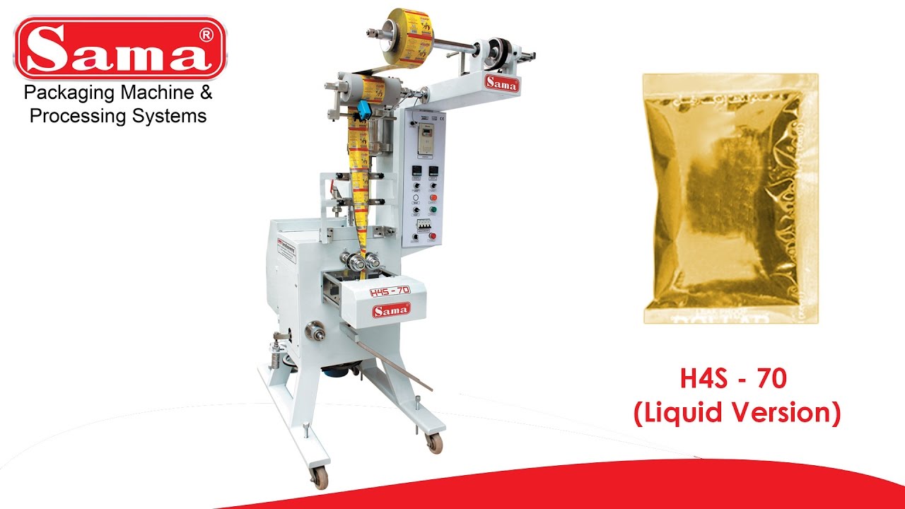 Liquid Packing Machine H4S 70 | Sama Engineering