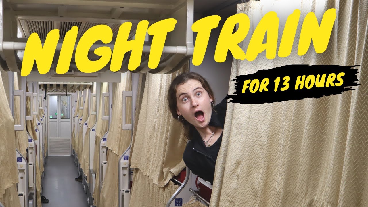 FIRST IMPRESSIONS OF AN OVERNIGHT SLEEPER TRAIN | Bangkok to Chiang Mai | 2ND CLASS (FULL TOUR)