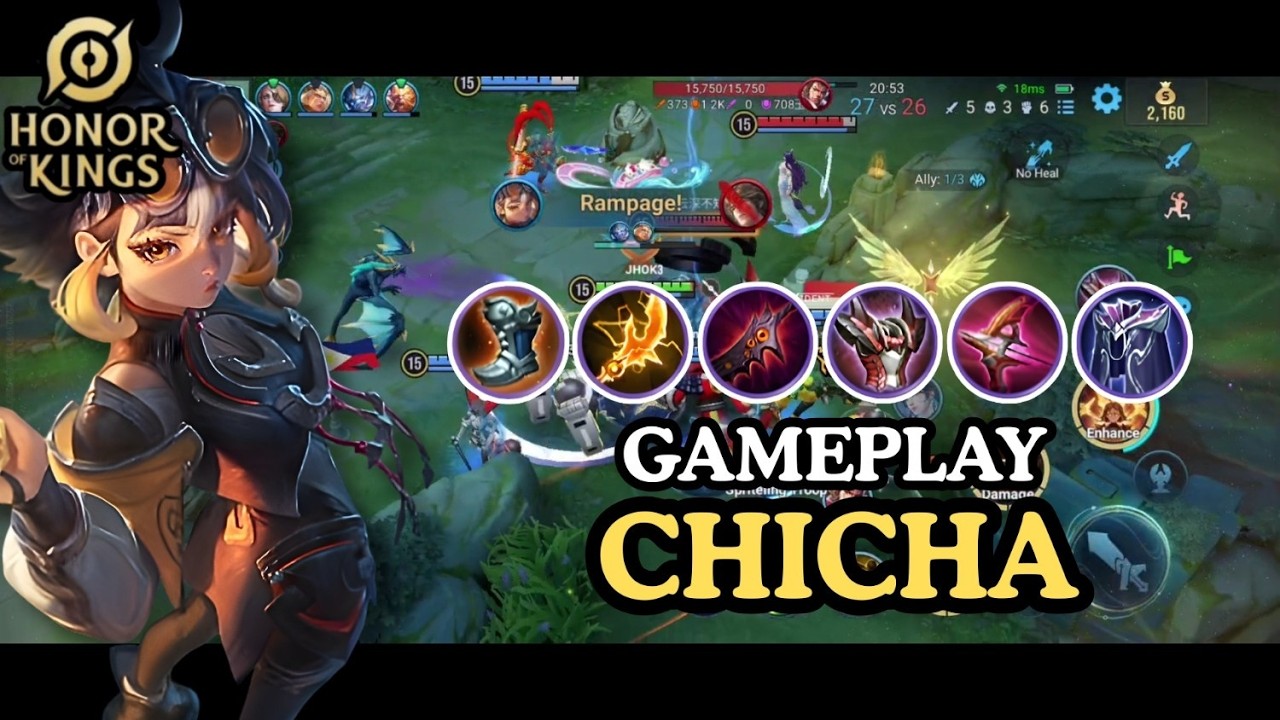 Chicha is OP! Fast Damage & Chaotic Teamfights – Honor of Kings